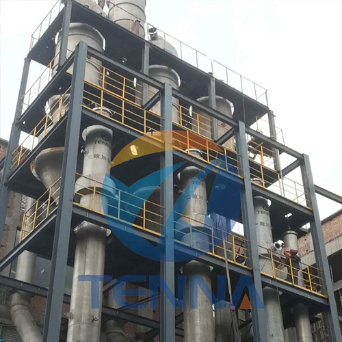 Three effect evaporation crystallization system for desulfurization wastewater (salt separation) of a certain company in Shanxi