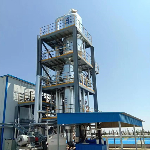 MVR evaporation crystallization system for leachate project of a hazardous waste landfill site in Yancheng